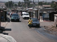 ジョハネスバーグ市近郊のアレキサンドリア地区