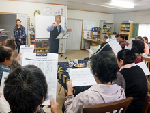 相馬地方は民謡の宝庫。JVCの支援で民謡教室を行なっています。