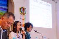 2018年6月に行われたパレスチナ難民についてのシンポジウムの様子