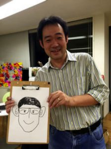 “Ah, I am too embarrassed by this portrait”.