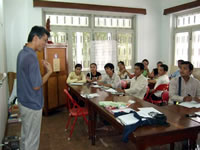 環境と開発に関する講座の様子