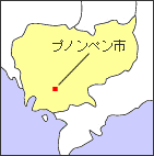 プノンペン市地図