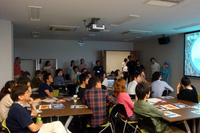 アフリカボランティアチームによるワークショップの様子（写真は10月6日のグローバルフェスタにて）