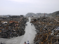 2011年3月時点の鹿折地区