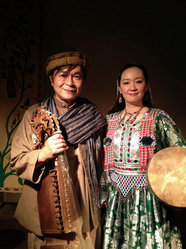 アフガニスタンの調べを奏でる演奏するユニット ちゃるぱーさ