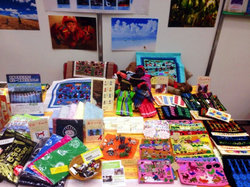 現地のハンドクラフトが盛りだくさんです！