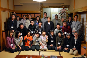 懇親会での記念撮影！