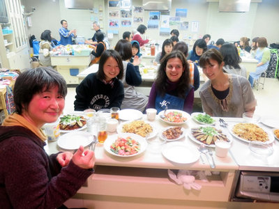 去年開催した料理イベントの様子