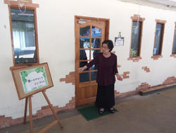 2017年5月に行われたと大町災害公営団地住民らによる常盤平団地との視察交流会の様子