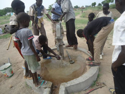 南コルドファン州のトマ集落でJVCが補修を支援した井戸