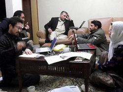 少々疲れ気味のスタッフの様子...でも頑張ってます！