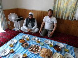 アフガン料理の数々。 どれも美味でした！