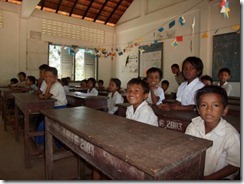 カンボジアの学校