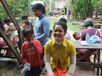 感想を話してくれたクンさん。