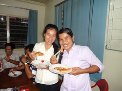 食事会をしました