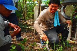 笑顔の裏にはカンボジアの人々に対する強い思いがありました。