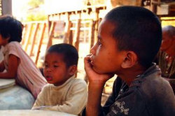 真剣な眼差しで説明を聞いていた男の子。興味を持ってくれたかな？