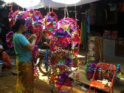 カンボジア版「しめ縄」？