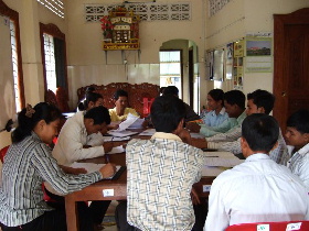 農家ボランティアさんとは毎月ミーティングをし、情報共有を行う。