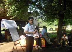 ラオス国立大学によるコミュニティ法律教育ミッション