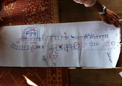 村人が描いた住宅地地図