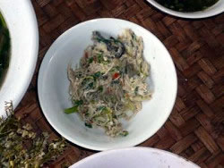 すりつぶして料理したラタン味噌