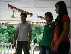 中央がJVCからの参加のブルー族若者