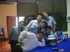 ちゃんとロウソクも立ってます