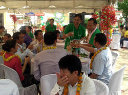 新年を祝う昼食会