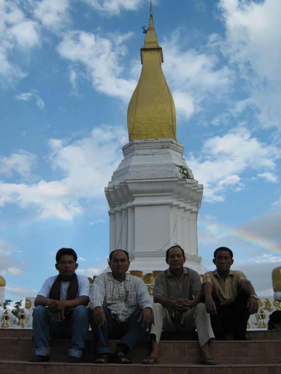 日頃の行いがいいので虹が出ました