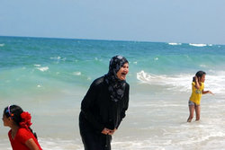 戦争前のガザ地区のビーチ（2012年撮影）