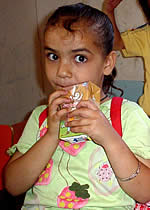 今日の牛乳はチョコレート味