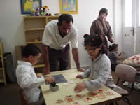 子どもたち一人ひとりに合わせた教育が行われています。