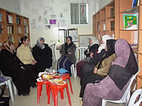 センターでのミーティング。