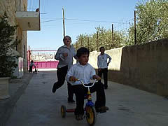 自転車にも乗れるよ