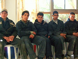 パレスチナの将来を担っていく若者たち