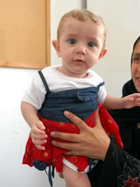 一ヶ月で2kg増えたバスマちゃん。お母さんもその調子で頑張って！