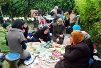 豪華なランチは「昨日の夜から準備したの」