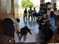 等身大の、人体図に挑戦