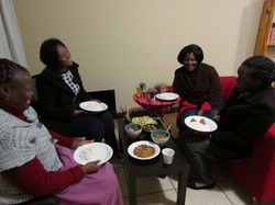 今日の研修を振り返りながら、話しに花が咲きます