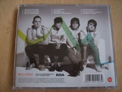 同じCDの裏ジャケットから。「The Parlotones」のメンバーたち。