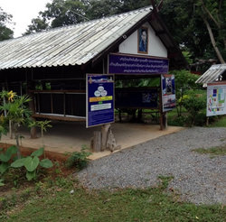 ムクダハーン県にある、複合農業学習施設。「足るを知る経済」の教えに根ざしている。