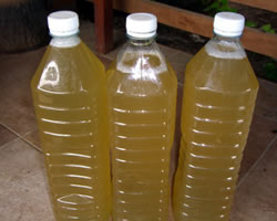 できあがった洗剤