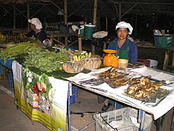 大学内の有機市場