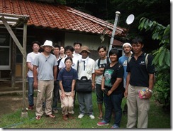 島根県弥栄町　農家訪問