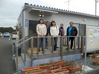 2013年のプログラム。南相馬市の仮設住宅を訪問した