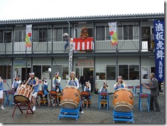浪板虎舞の披露