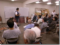住宅建設に関する説明の様子