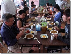昼食会の様子