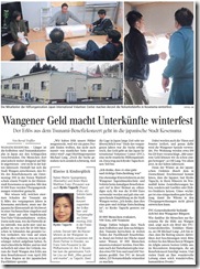 2012年1月4日ドイツの新聞（気仙沼）